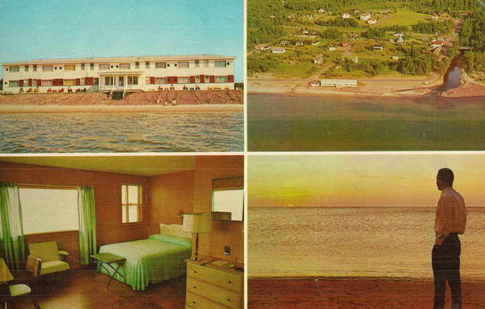 Eagle River Inn (New Swank Motel) - Old Postcard (newer photo)
